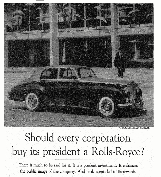 rolls royce copywriting